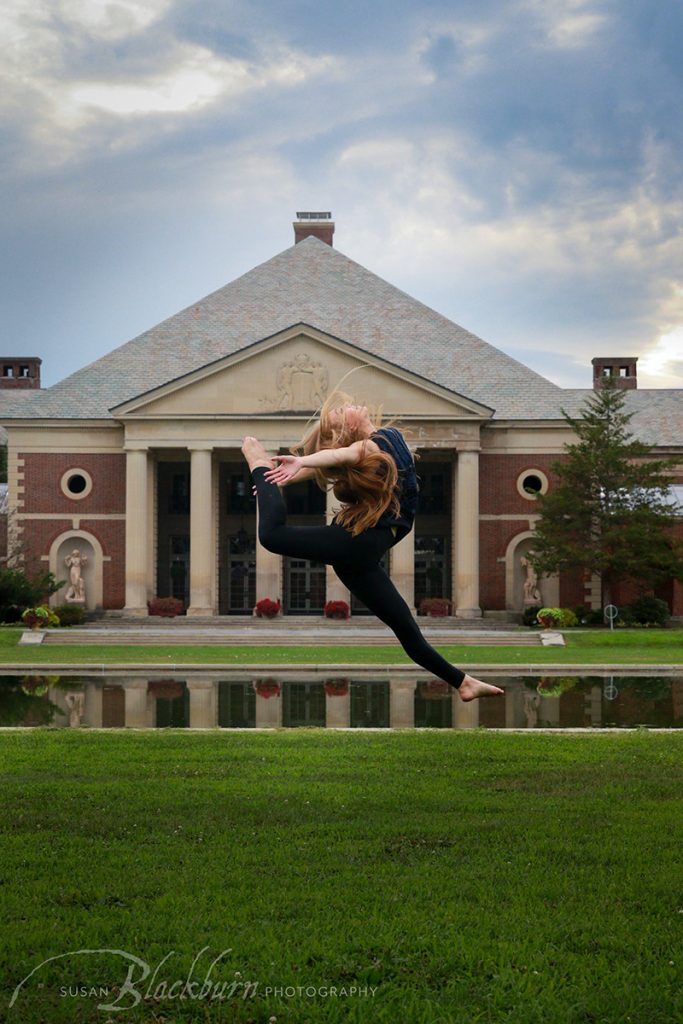 Shenendehowa Senior Girl Outdoor Dance Portrait 