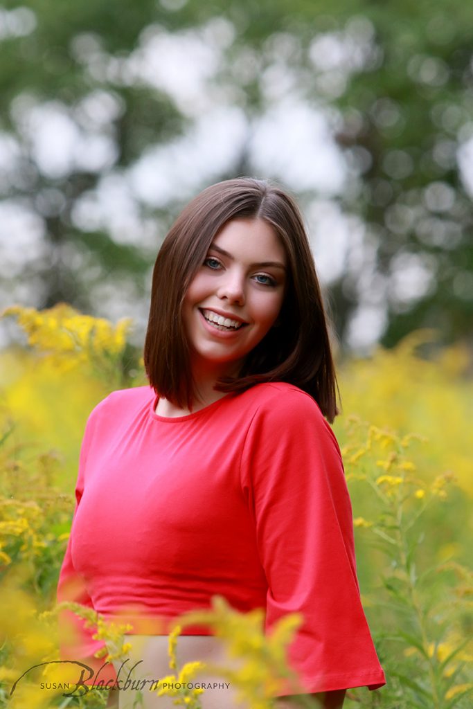 Schuylerville Senior Girl Portraits Outdoors