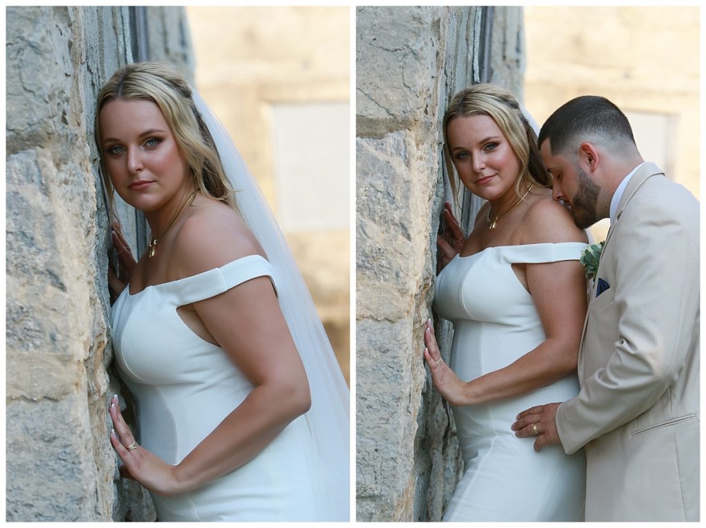 Contemporary High Key Bridal Portraits
