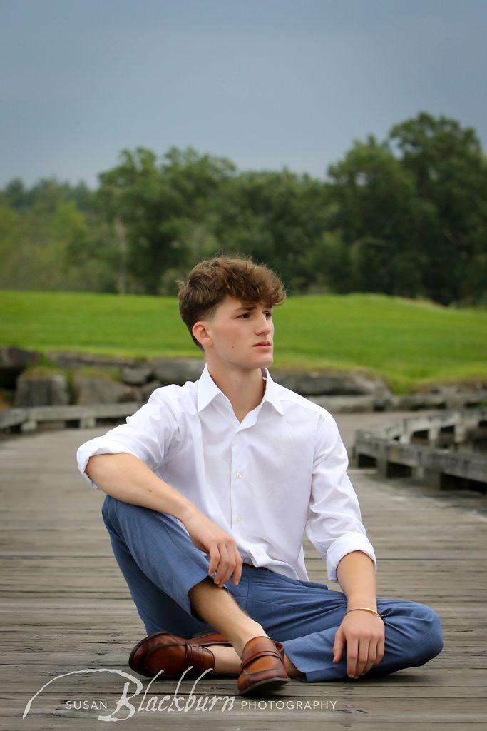 Outdoor Location Senior Portrait Planning Saratoga NY