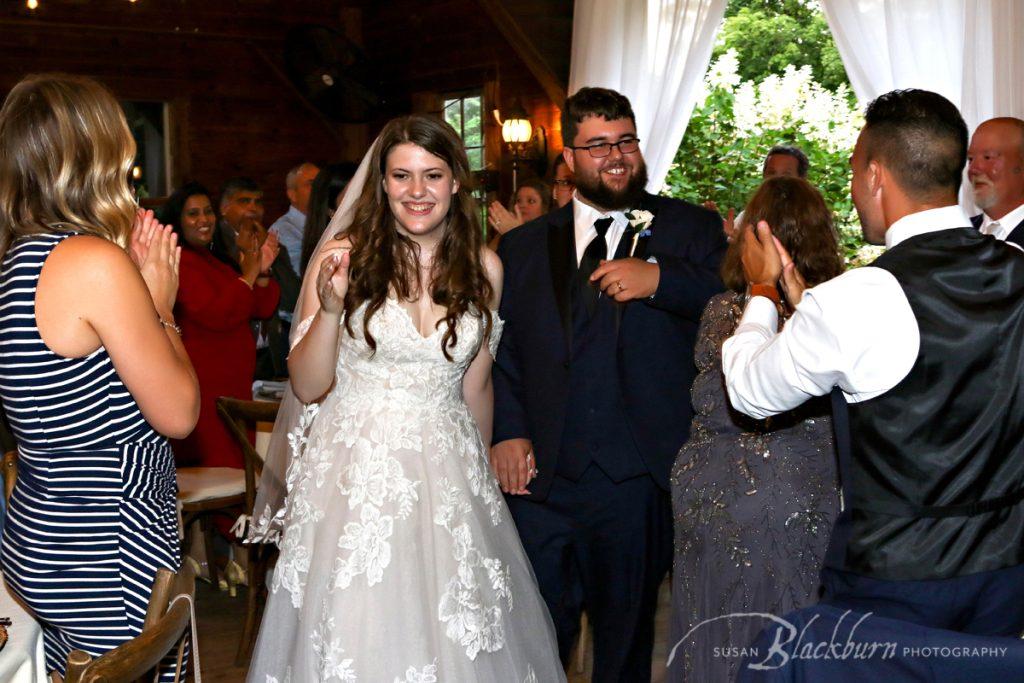 Rustic Barn Wedding Reception Photo