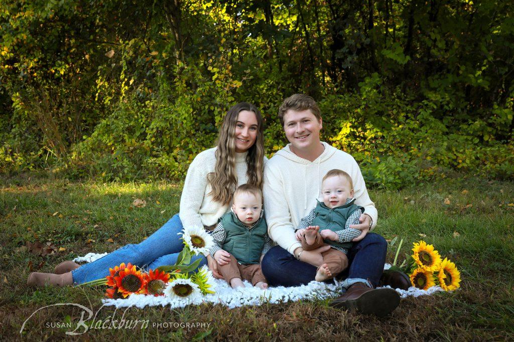 Saratoga Fall Family Portraits