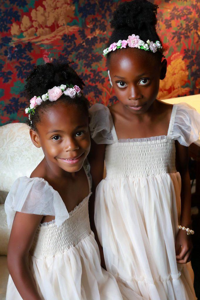 Flower Girl Wedding Photo Saratoga NY